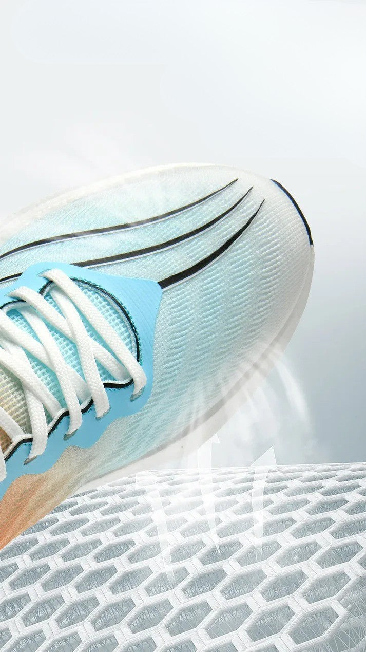 Unisex Carbon Plate Running Shoes – Lightweight, Breathable, Cushioned, Nonskid