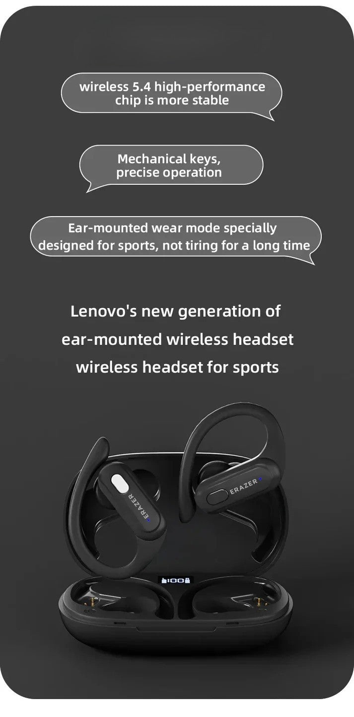 Lenovo ERAZER XT60 Pro Wireless Sports Earphones