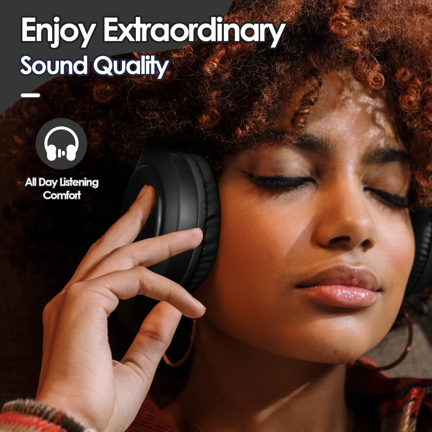 Siindoo JH-919 Wireless Bluetooth Headphones