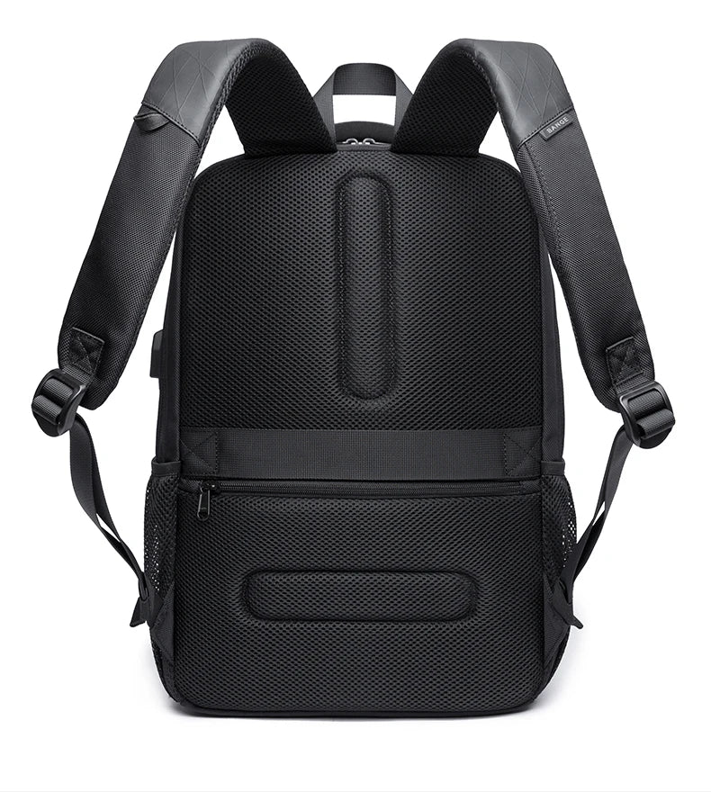 BANGE Waterproof School Laptop Backpack with USB Charging