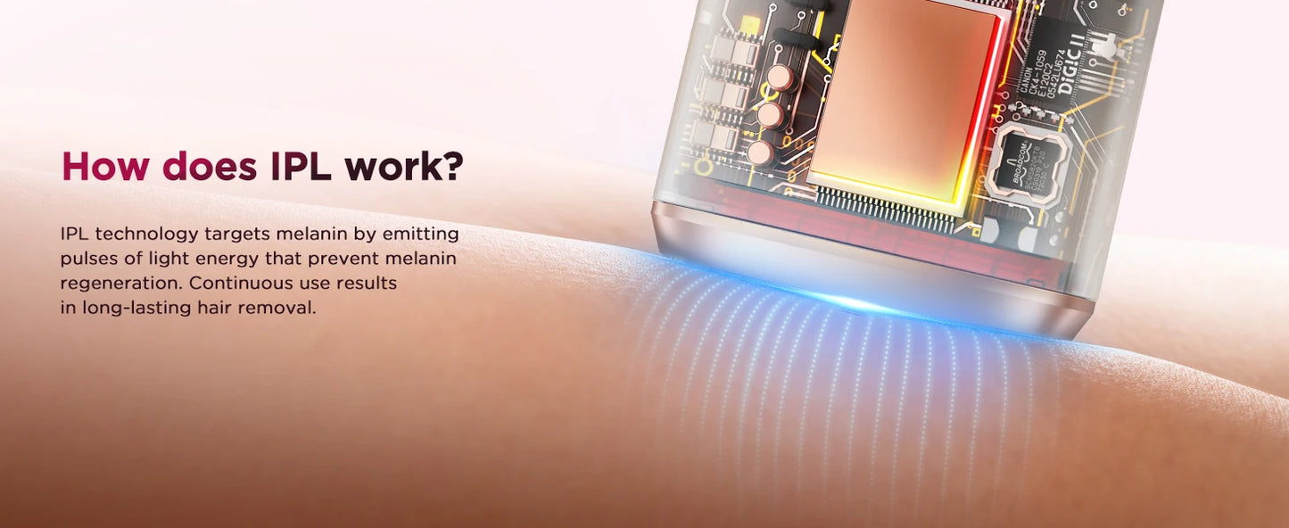 ice cool hair removal device