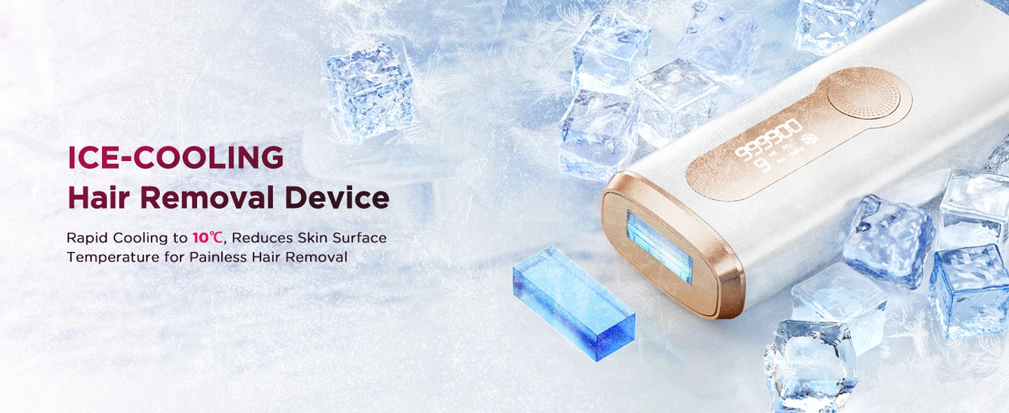 ice cool hair removal device
