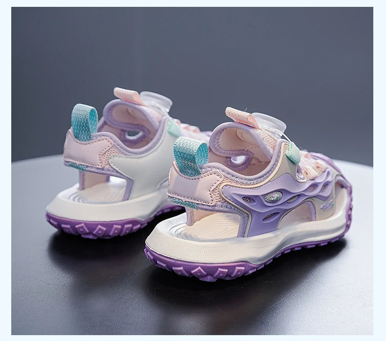 Girls' Breathable Sports Shoes – Lightweight Running & Walking Sneakers
