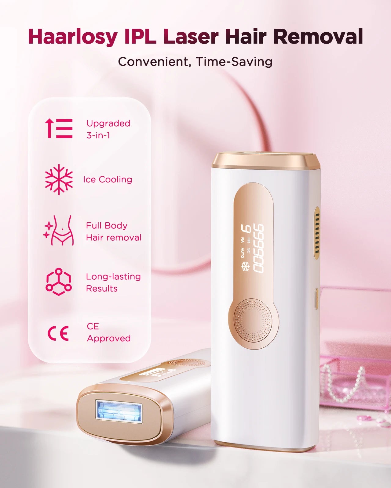 ice cool hair removal device