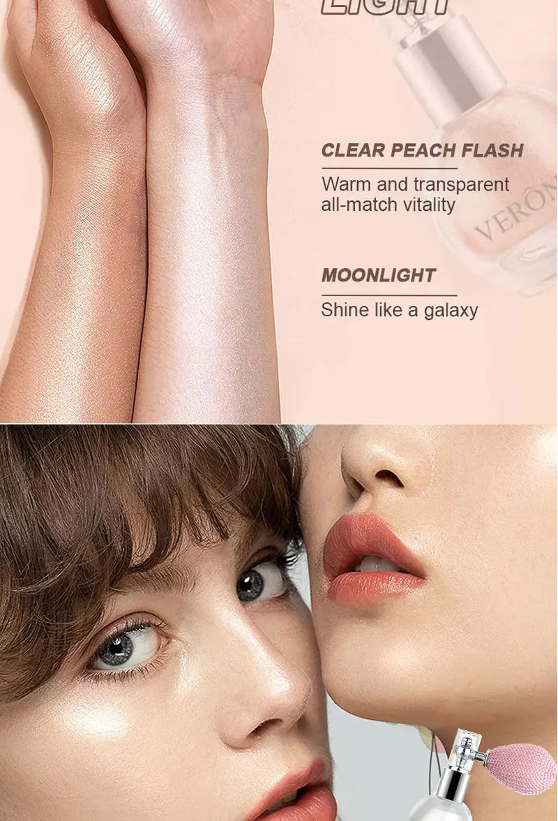 Glow Shimmer Powder | Glitter Highlighter for Face, Eyes & Body