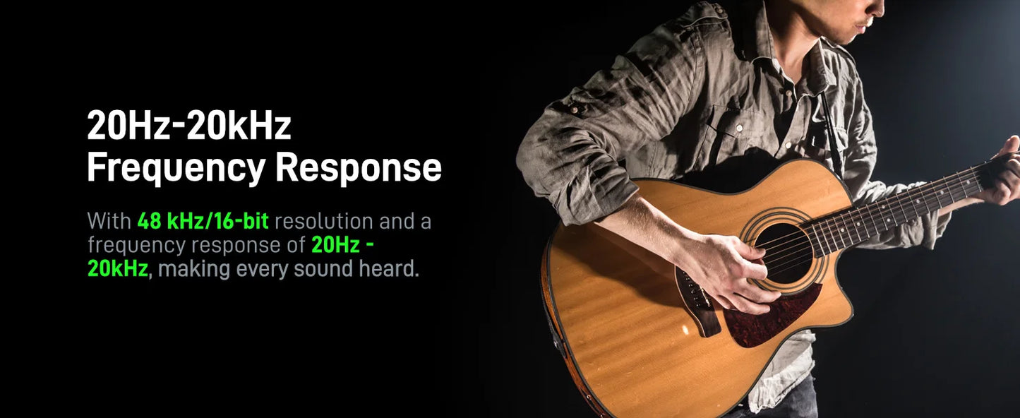 MAONO T1 Mini Wireless Lapel Mic for Phones