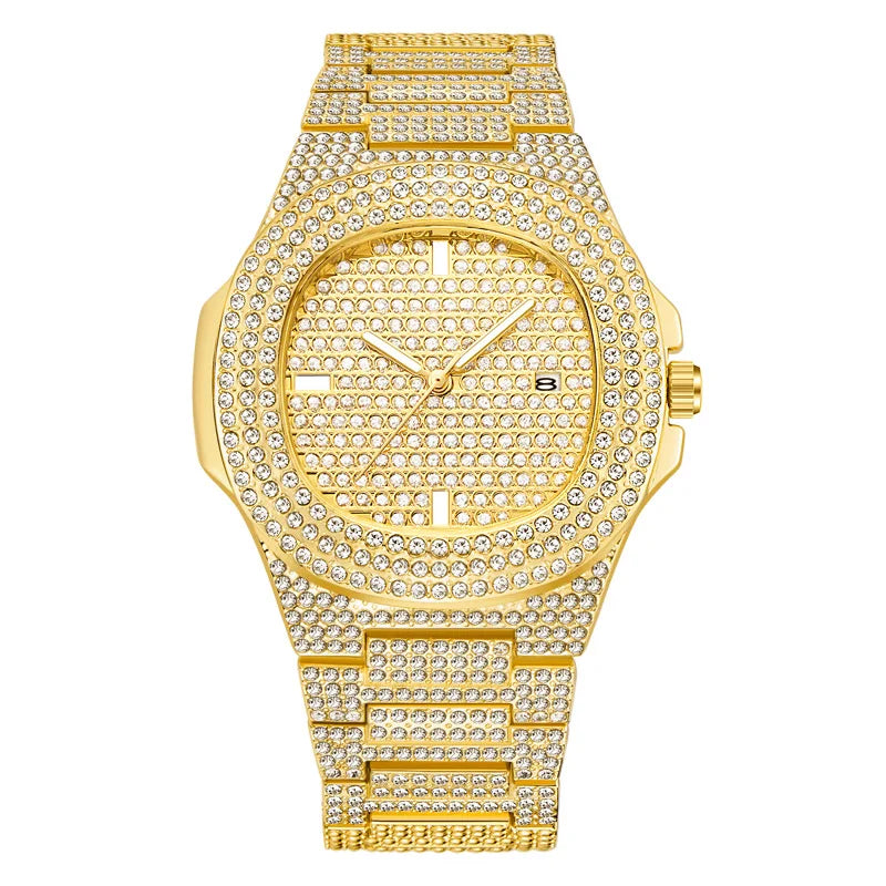 Luxury Steel Quartz Watch