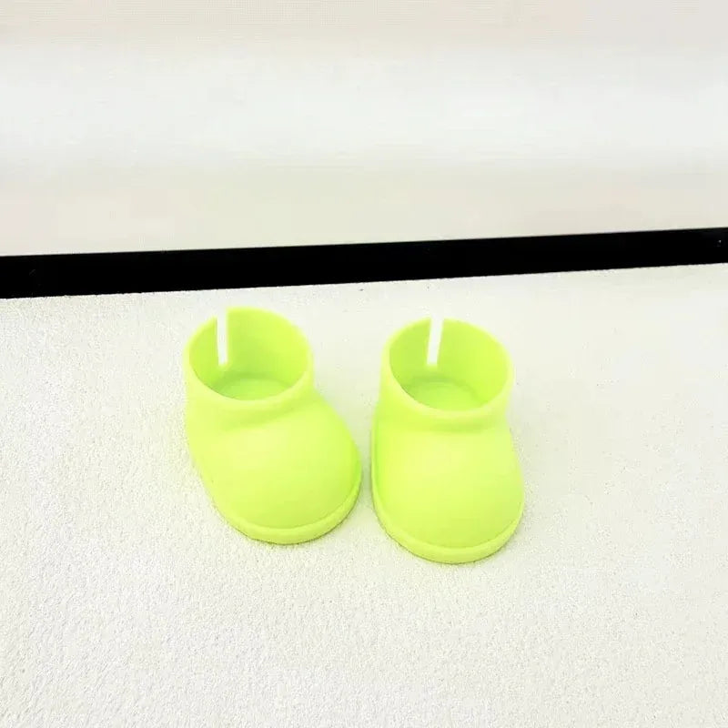 Labubu Doll Shoes ā Shark Slippers (17cm)