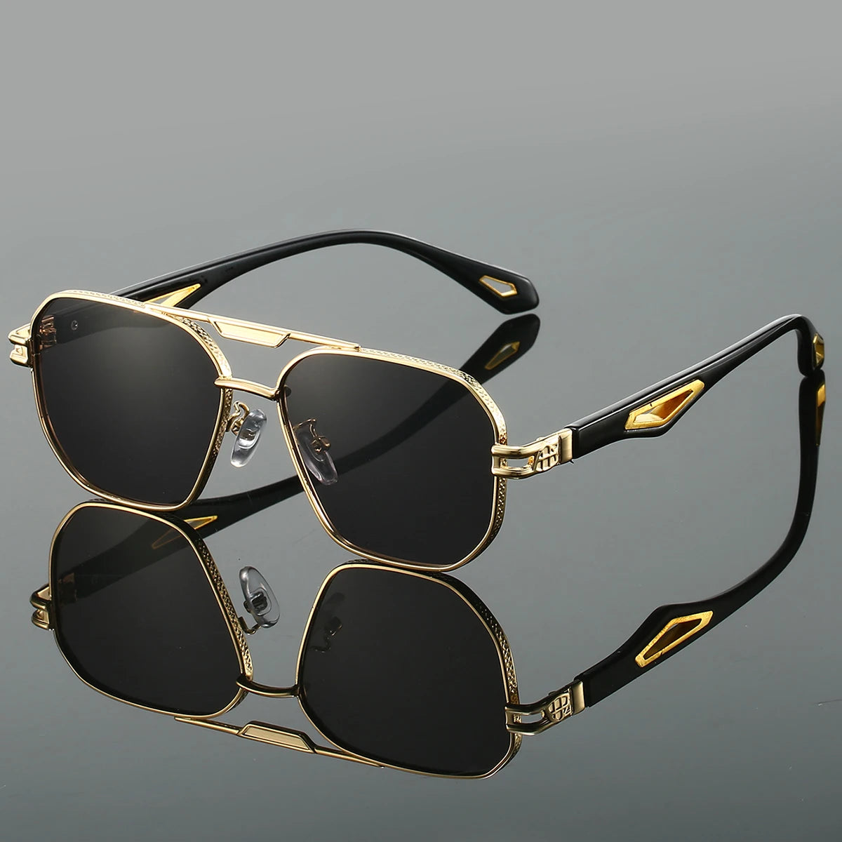 KAMMPT Vintage Square Sunglasses