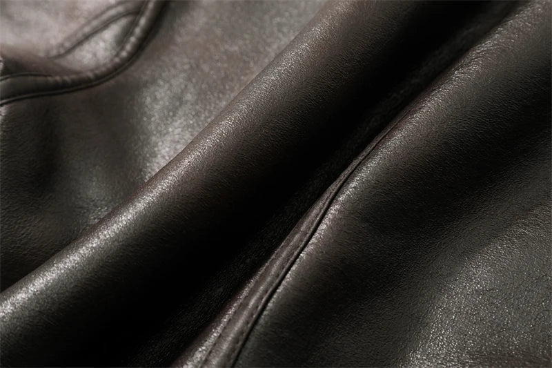 Women’s Double-Sided Warm Short Jacket – Brown Autumn/Winter Coat