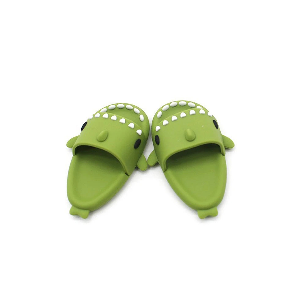 Labubu Doll Shoes ā Shark Slippers (17cm)