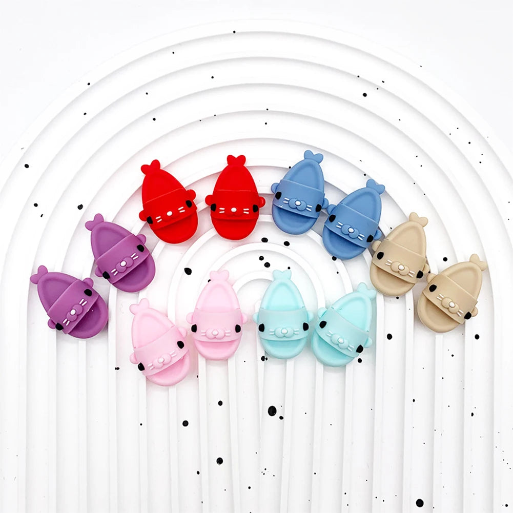 Labubu Doll Shoes ā Shark Slippers (17cm)
