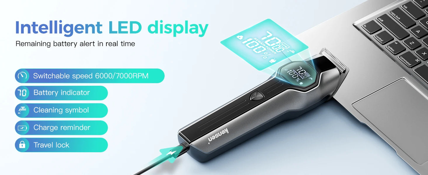 Kensen S30 4-in-1 Cordless Trimmer