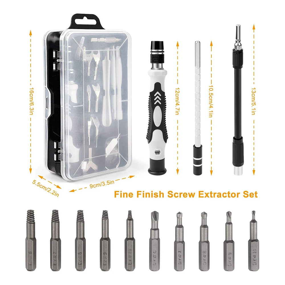 WOZOBUY Magnetic Screwdriver Set – Torx, Phillips, Repair Kit