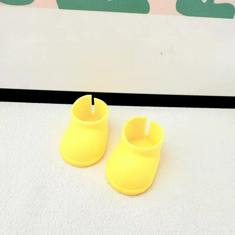 Labubu Doll Shoes ā Shark Slippers (17cm)