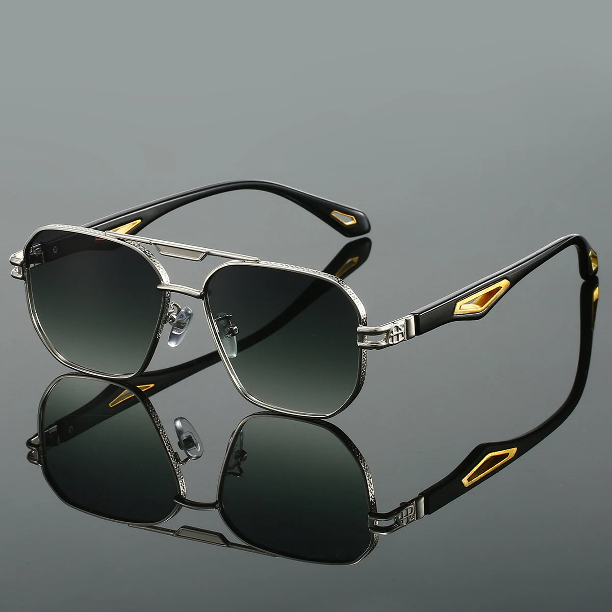 KAMMPT Vintage Square Sunglasses
