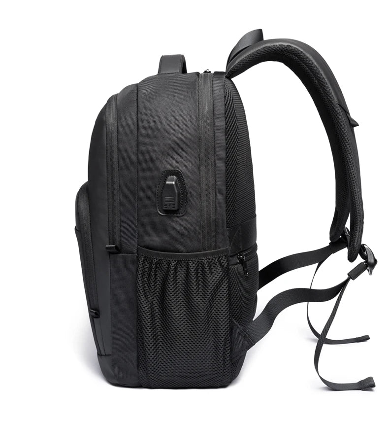 BANGE Waterproof School Laptop Backpack with USB Charging