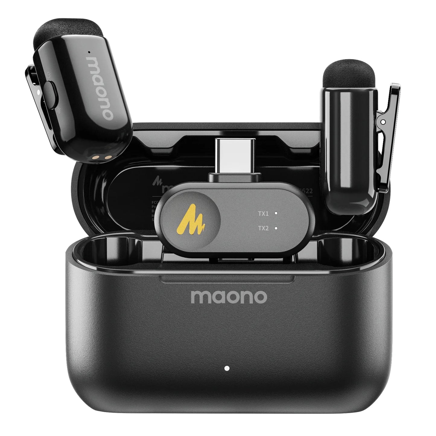 MAONO T1 Mini Wireless Lapel Mic for Phones