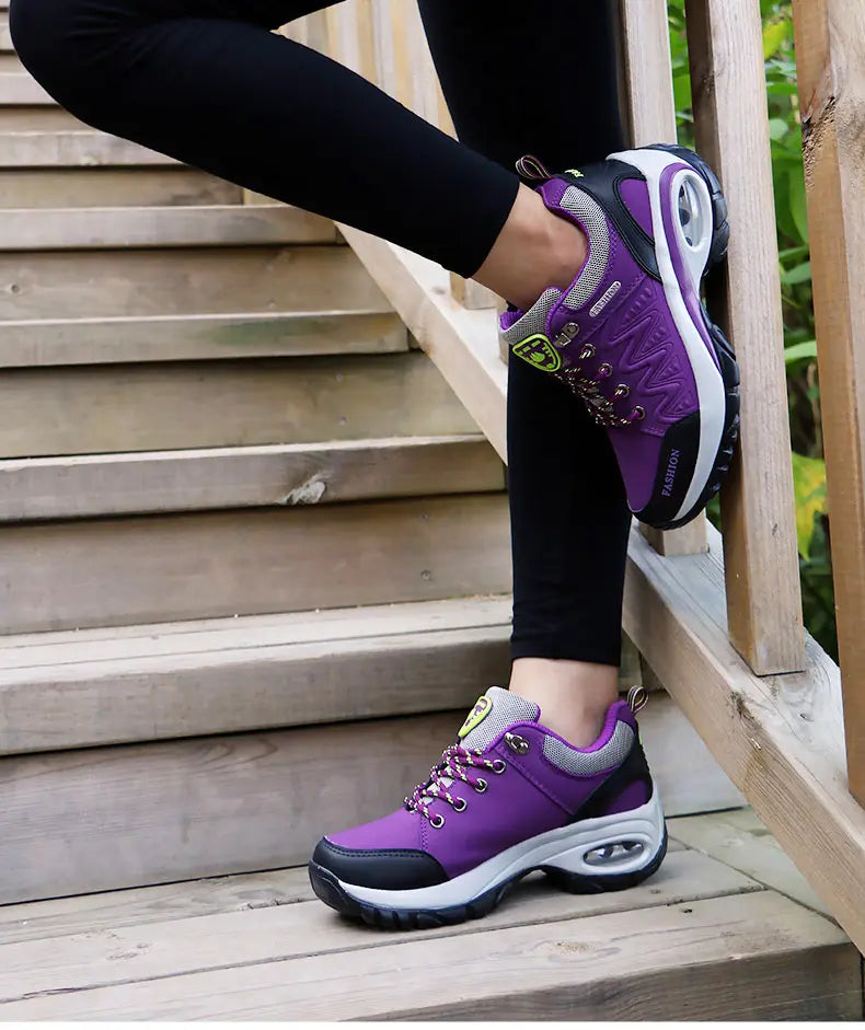 Women’s Platform Sports Sneakers – Outdoor Hiking & Running Shoes