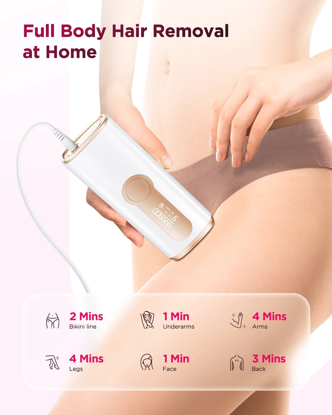 ice cool hair removal device