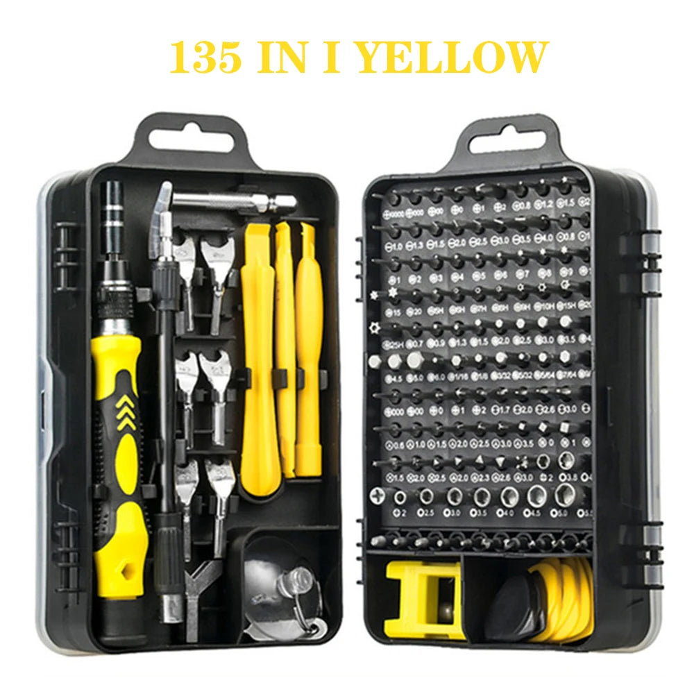 WOZOBUY Magnetic Screwdriver Set – Torx, Phillips, Repair Kit