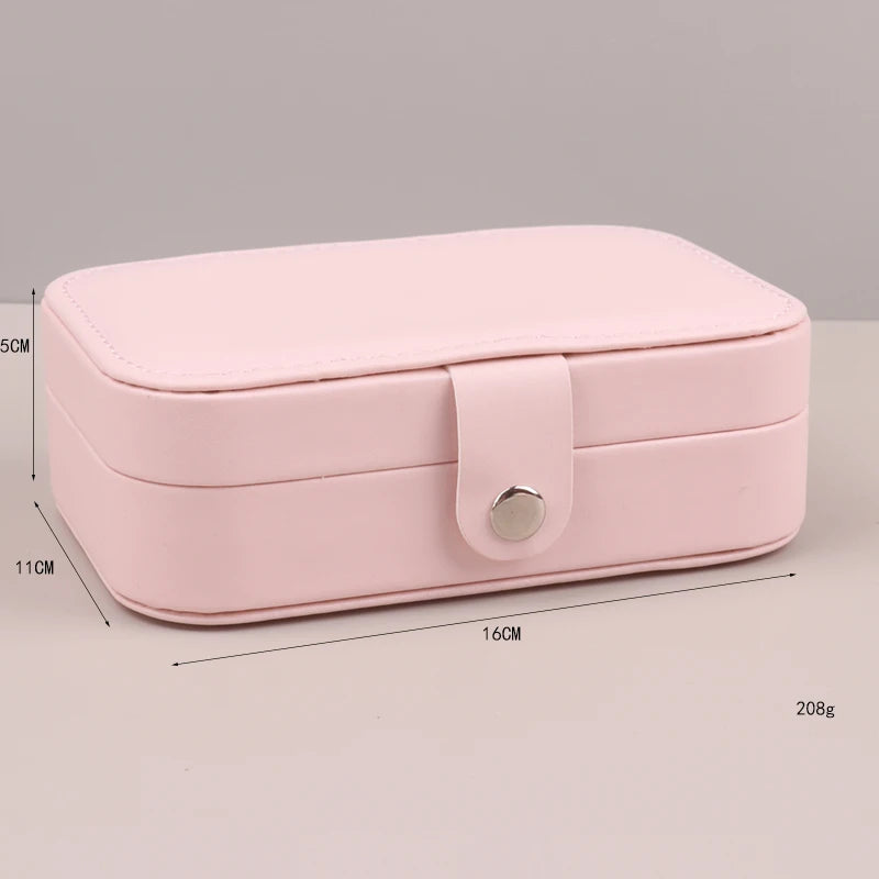 Travel Jewelry Case – Mini Portable Jewelry Organizer Box