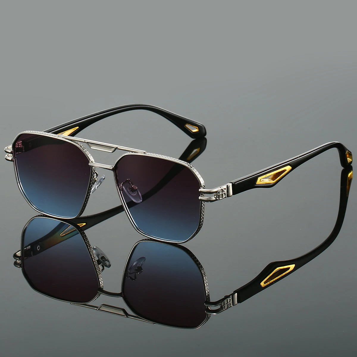 KAMMPT Vintage Square Sunglasses
