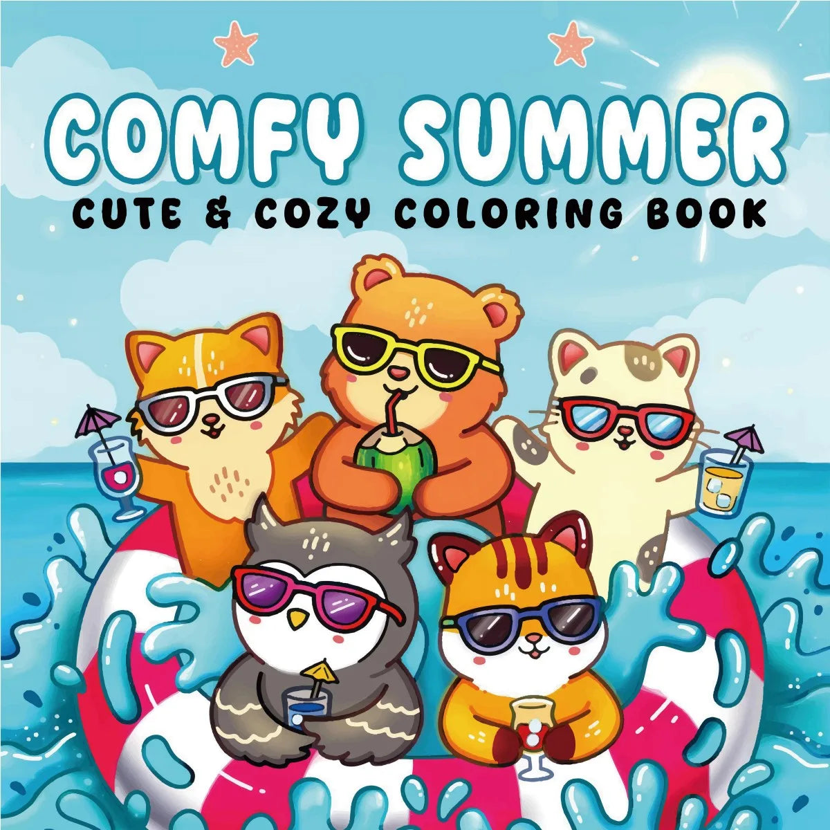 Magical Creatures Coloring Book