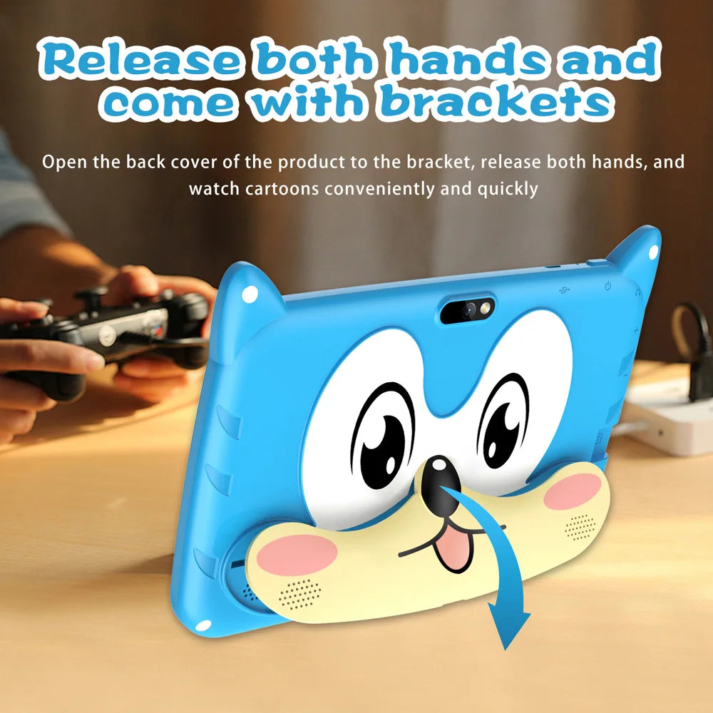 BDF 7" Kids Tablet Android 13 – 4GB+64GB, 5G WiFi, Dual Camera