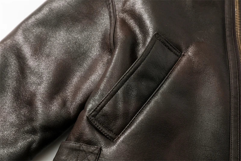 Women’s Double-Sided Warm Short Jacket – Brown Autumn/Winter Coat