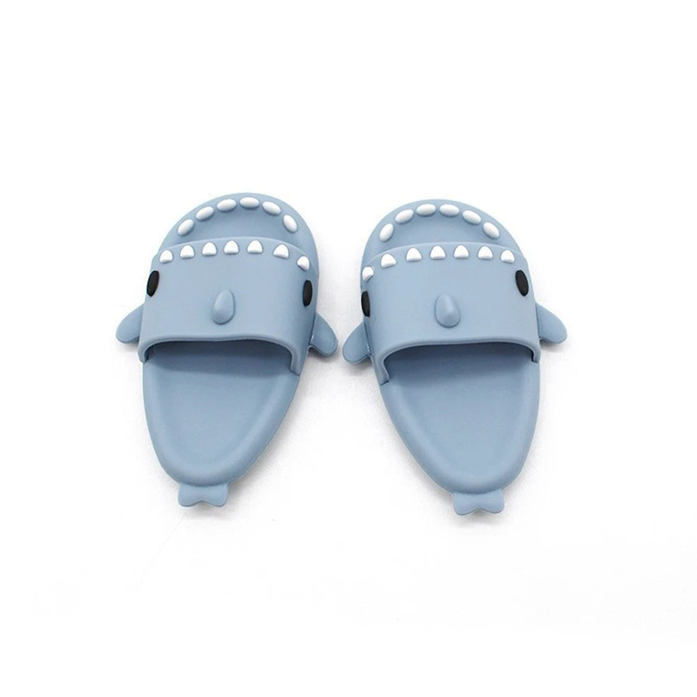 Labubu Doll Shoes ā Shark Slippers (17cm)