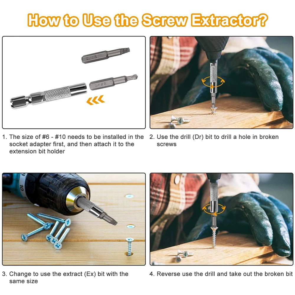 WOZOBUY Magnetic Screwdriver Set – Torx, Phillips, Repair Kit