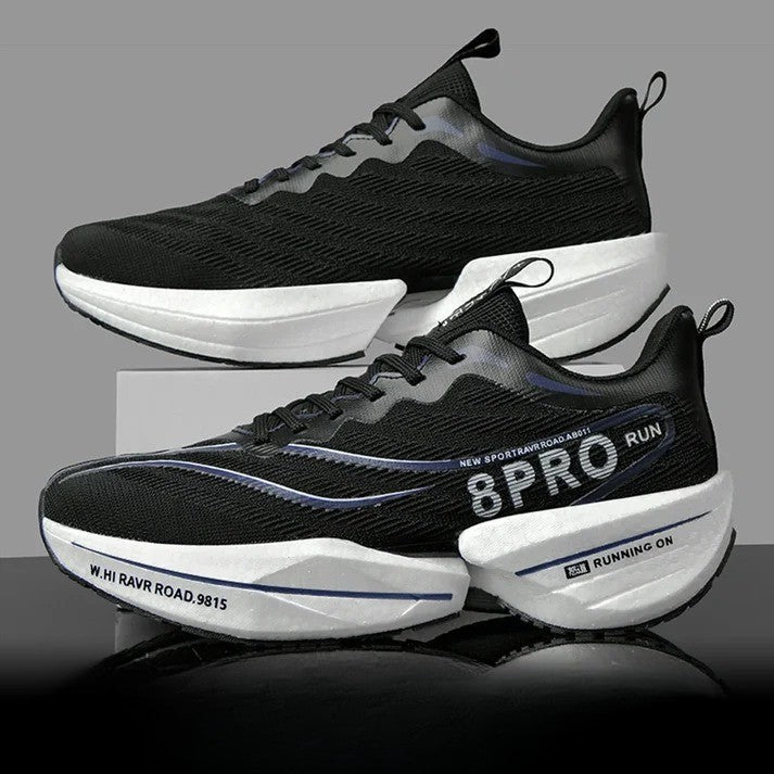 Unisex Carbon Plate Running Shoes – Lightweight, Breathable, Cushioned, Nonskid