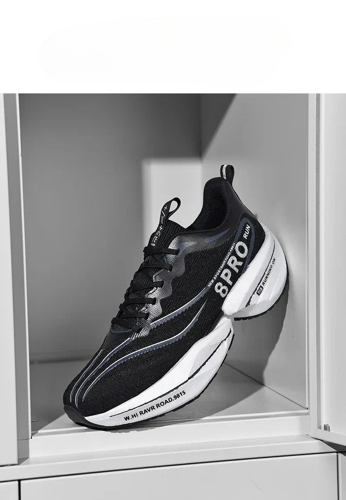 Unisex Carbon Plate Running Shoes – Lightweight, Breathable, Cushioned, Nonskid