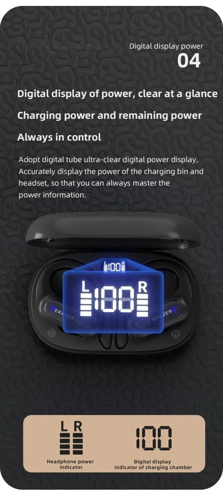 Lenovo ERAZER XT60 Pro Wireless Sports Earphones