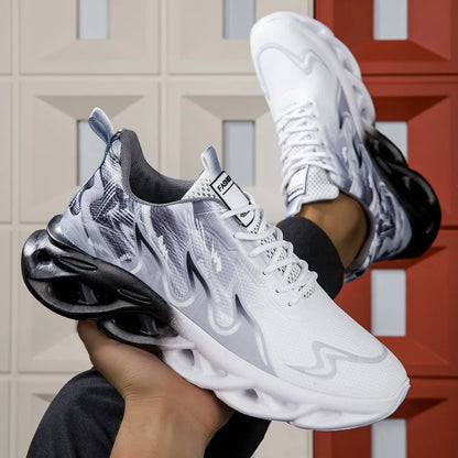 YRZL Unisex Lightweight Breathable Sports Sneakers