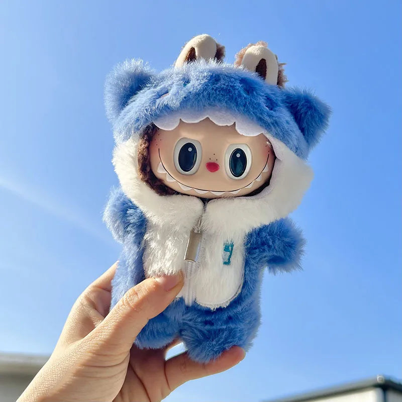 17cm Labubu Doll Clothes – Cute Kpop Idol Skirt Outfit Accessories