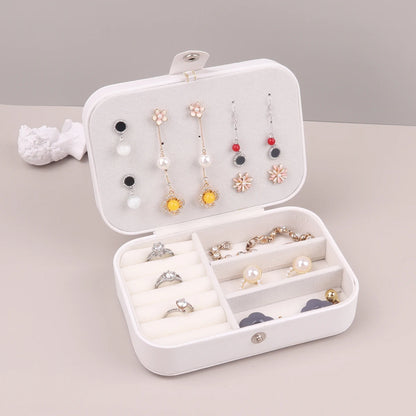Travel Jewelry Case – Mini Portable Jewelry Organizer Box