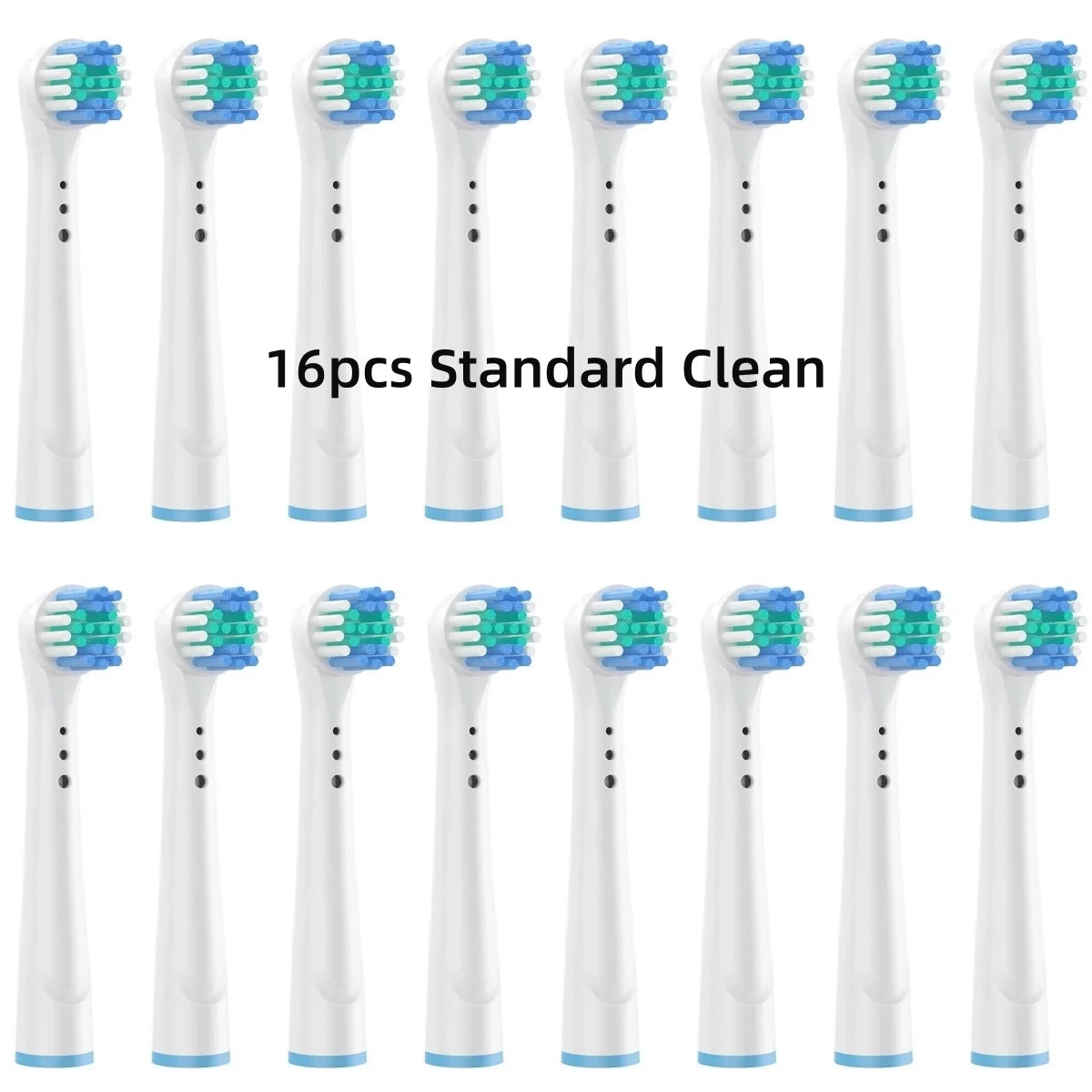 16/20PCS Brush Head nozzles for Oral B Electric Toothbrush Replacement Head Refill Sensitive Floss Cross Action for Oralb