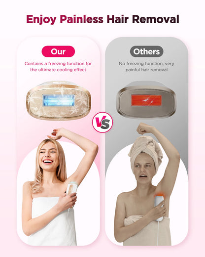 ice cool hair removal device