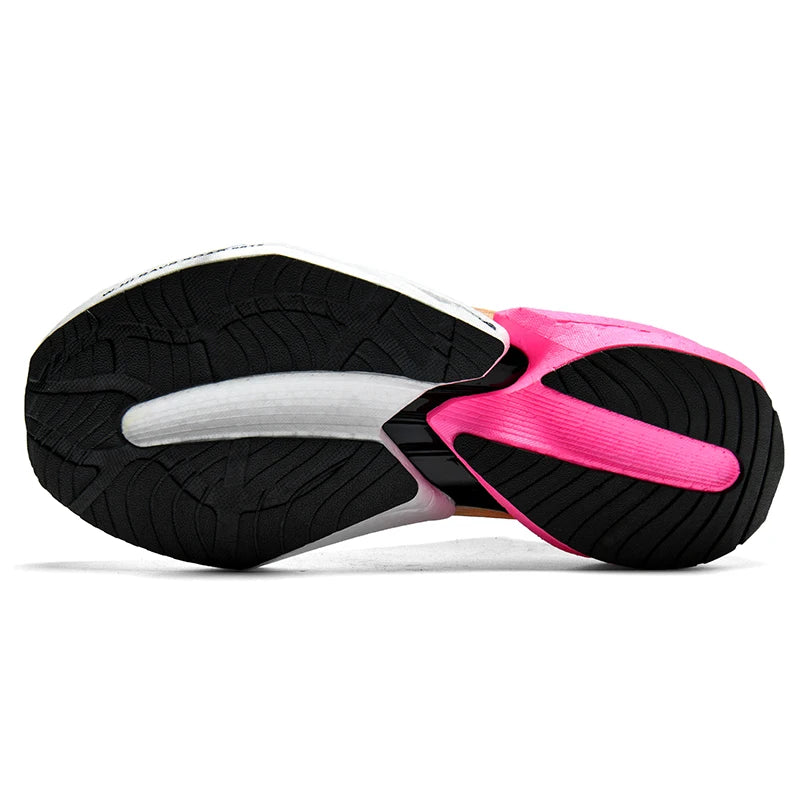 Unisex Carbon Plate Running Shoes – Lightweight, Breathable, Cushioned, Nonskid