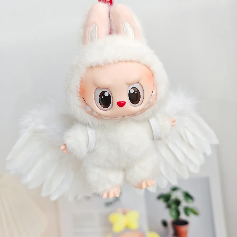 Labubu Doll Clothes – Angel Wings Series (V1/V2/V3)