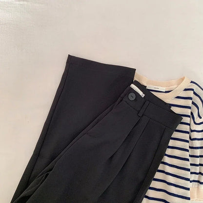 Power Elegance – High Waist Office Pants for Ladies