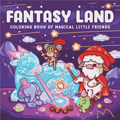 Magical Creatures Coloring Book