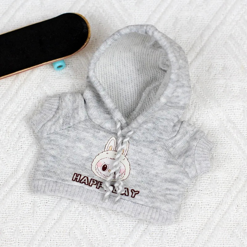 LABUBU Universal Clothes, Doll Cute Hoodie Diy Accessories