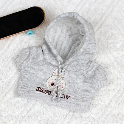 LABUBU Universal Clothes, Doll Cute Hoodie Diy Accessories