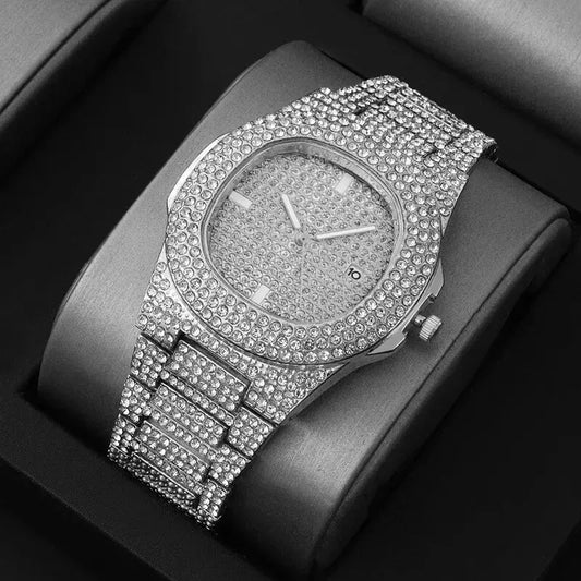 Luxury Steel Quartz Watch