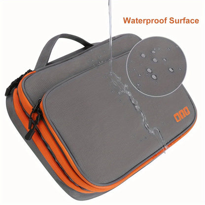 Multi-Layer Travel Cable Organizer Bag