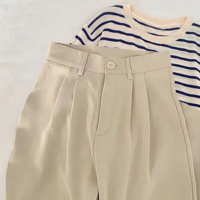 Power Elegance – High Waist Office Pants for Ladies