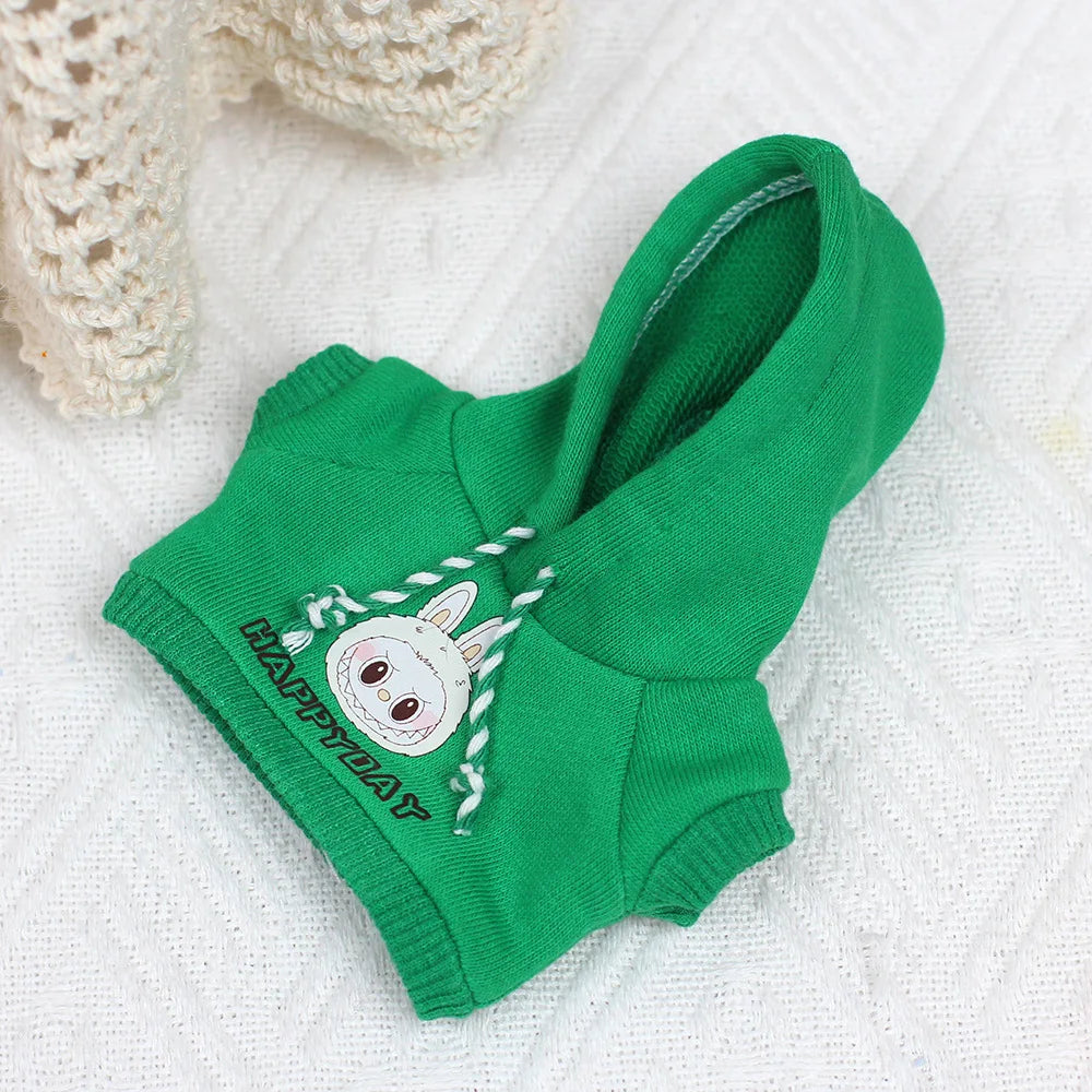 LABUBU Universal Clothes, Doll Cute Hoodie Diy Accessories